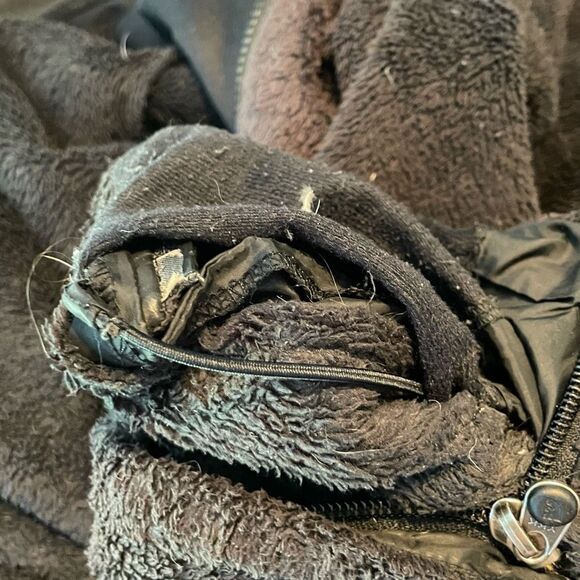 The North Face Osito Pile Fleece Jacket Black Full Zip XL - Picture 15 of 15